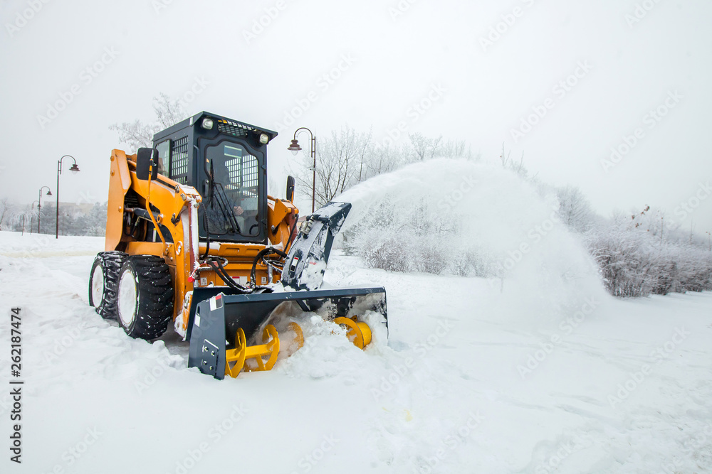 除雪作業