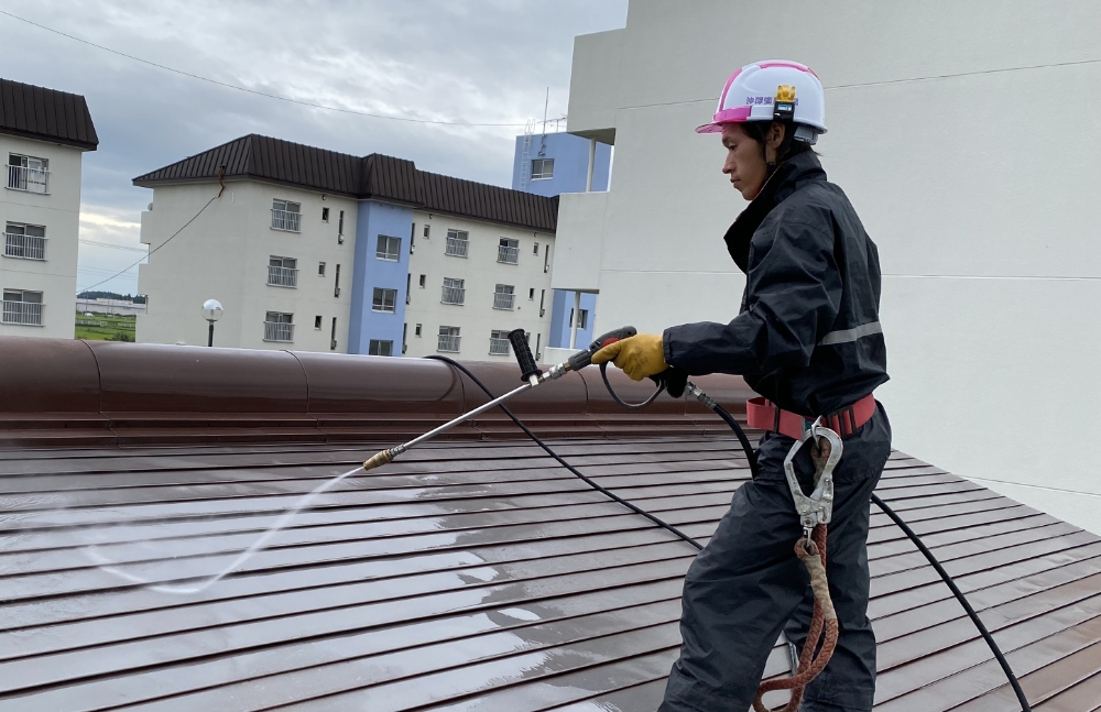 丁寧な下地処理